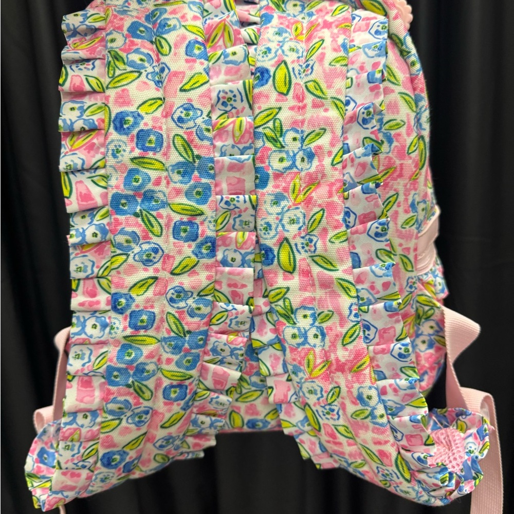 SweetHoney Floral Kids Backpack - Pink and Blue